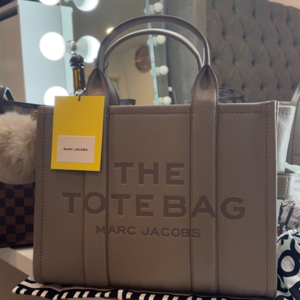 Marc Jacobs Taupe Tote Bag